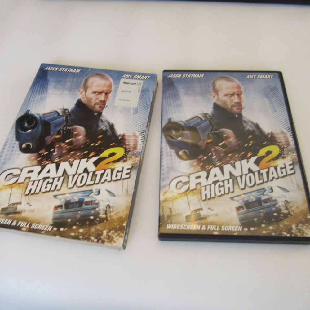 Crank 2 High Voltage DVD 2009 Jason Statham Amy Smart Widescreen Full Screen R